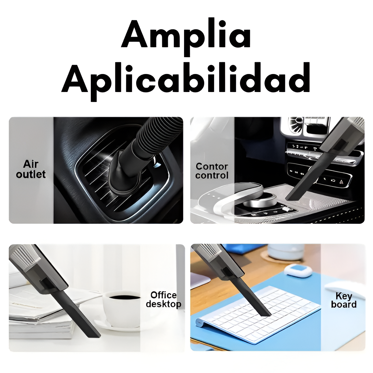 POWERGO® Aspirador Portátil 3 en 1 - ¡Limpieza Rápida y Potente en segundos!