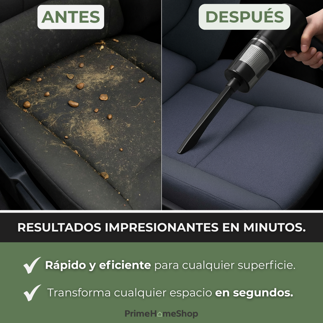 POWERGO®  Aspirador Portátil 3 en 1 - ¡Limpieza Rápida y Potente en segundos!