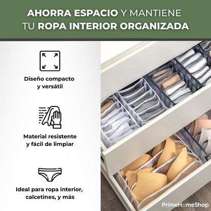 YOURHOME®  Organizadores de Ropa Interior Plegables - Pack de 3 unidades