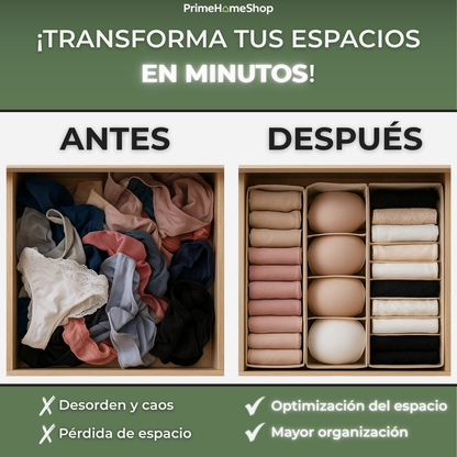 YOURHOME®  Organizadores de Ropa Interior Plegables - Pack de 3 unidades