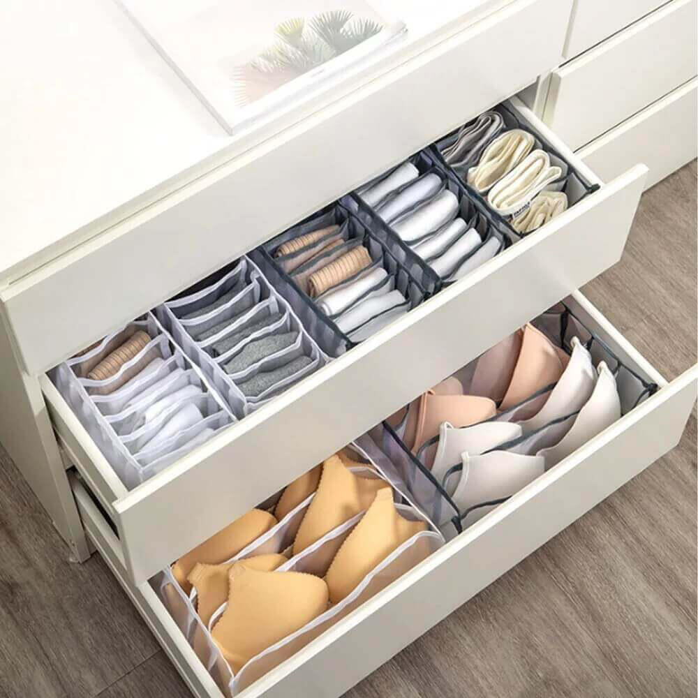 YOURHOME®  Organizadores de Ropa Interior Plegables